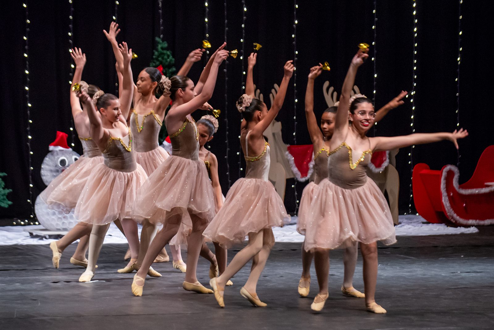 Bailarinas em tutu